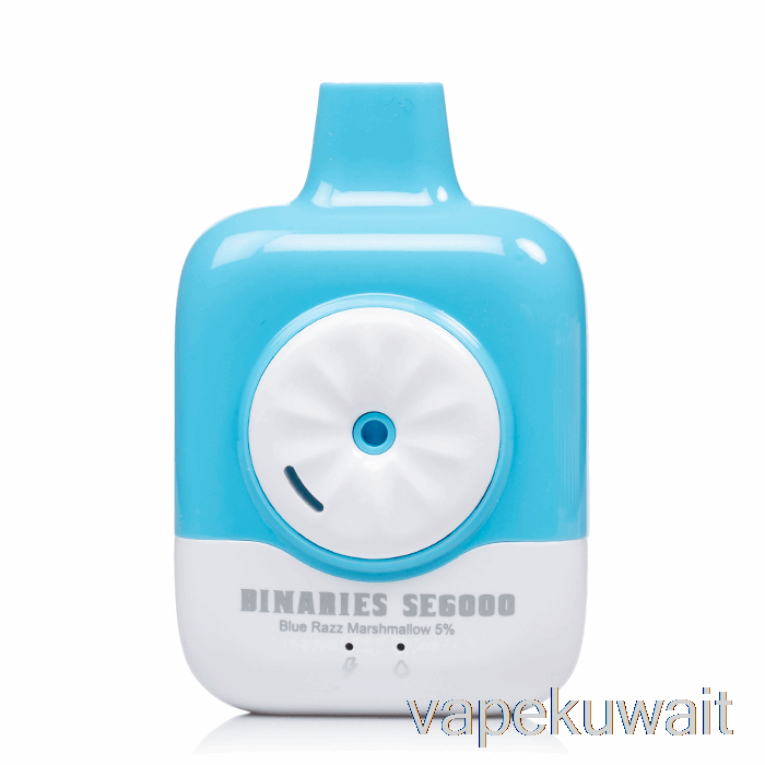 Horizon Binaries SE6000 مجموعة عبوات Vape Blue Razz Marshmallow يمكن التخلص منها